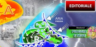 Meteo, col “ciclone di Carnevale” nei prossimi giorni torna l’inverno