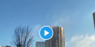 Guerra Ucraina-Russia, missile contro palazzo Kiev – Video