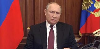 Ucraina-Russia, media: dichiarazione guerra Putin registrata 3 giorni fa