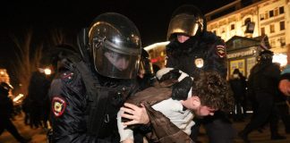 Guerra in Ucraina, 2mila manifestanti arrestati in Russia