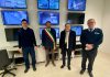 L’assessore regionale De Corato visita la centrale operativa della Polizia Locale di Borgo Virgilio