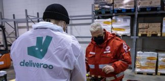 Deliveroo: donazioni a Croce Rossa per oltre 300.000 euro