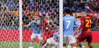 Roma-Lazio 3-0, derby giallorosso e sorpasso