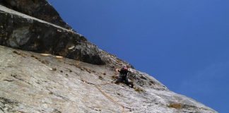 Volo di sei metri sul monte Brento, scalatore di Volta Mantovana elitrasportato a Trento