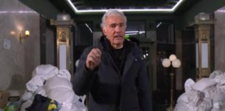 Giletti in diretta dall’Ucraina, La7 lo difende: “Critiche ingenerose”