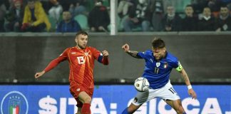 Italia-Macedonia 0-1, azzurri fuori dai Mondiali 2022