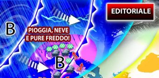 Tornano pioggia e neve, temperature giù: il meteo della settimana