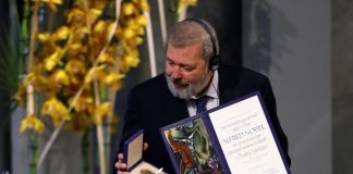 Guerra Ucraina, Nobel Muratov mette all’asta medaglia: ricavato ai profughi