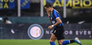 Inter, Sanchez e la gaffe social: motto Juve nel post