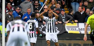 L’Udinese piega 5-1 il Cagliari, tripletta di Beto