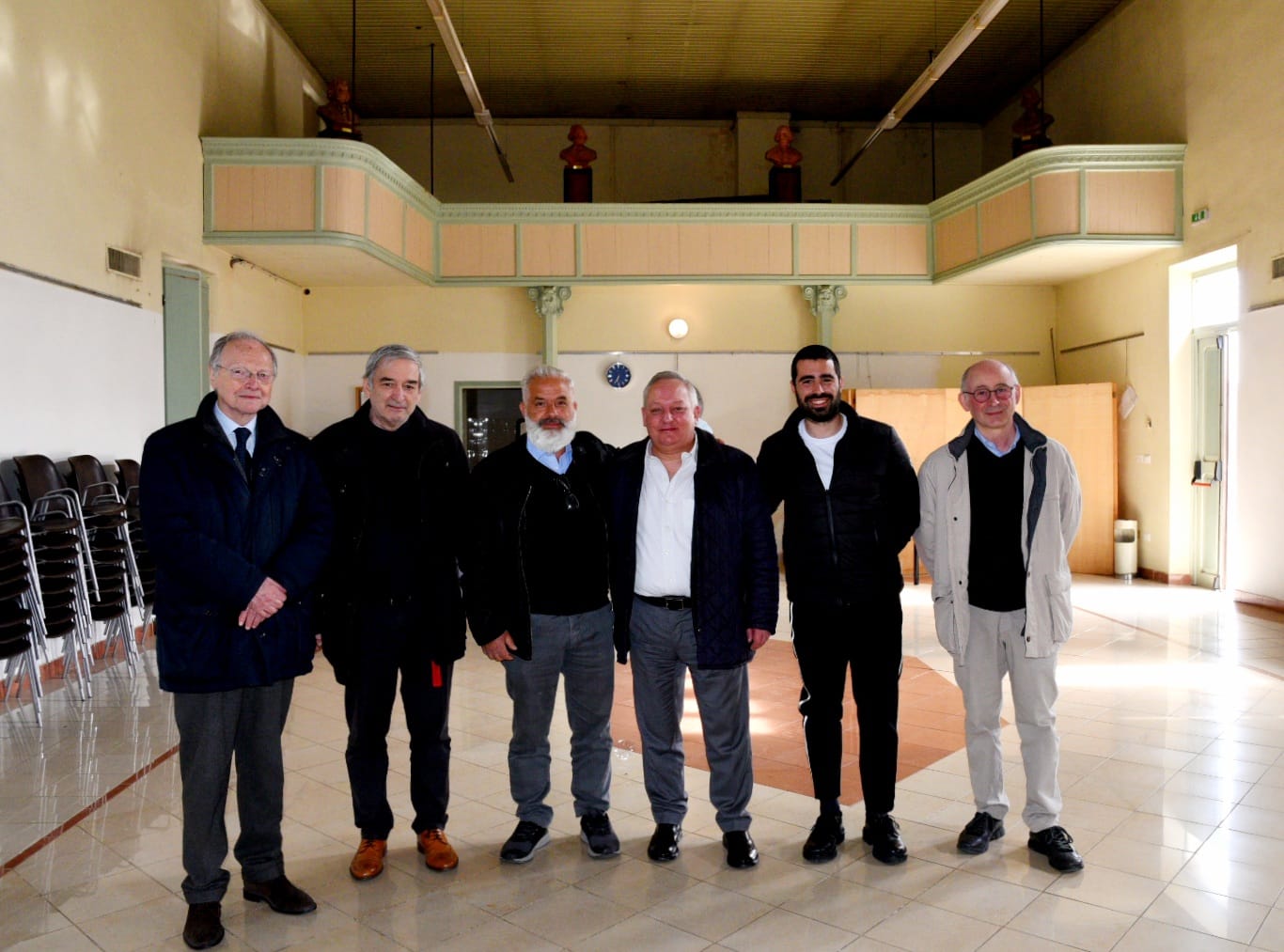 Il Comune di Roncoferraro al lavoro per il recupero del teatro di Barbasso: stamani la visita di Bruno Galli