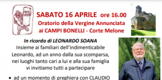 Gazoldo, sabato 16 aprile un evento in ricordo di Leonardo Soana