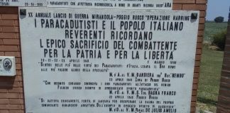 A Poggio oggi il via alla celebrazioni del 25 aprile con il lancio dei paracadutisti a Dragoncello