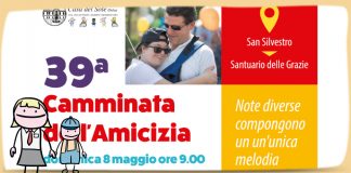 Ripartiamo insieme: l’8 maggio torna la Camminata dell’Amicizia della Casa del Sole Ripartiamo insieme: l'8 maggio torna la Camminata dell'Amicizia della Casa del Sole