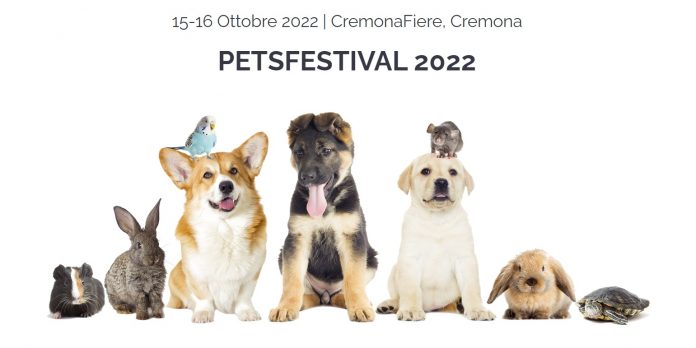 La nona edizione di PETSFESTIVAL avrà luogo il 15 e 16 Ottobre nel quartiere fieristico di CremonaFiere.