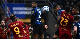 Inter-Roma 3-1, nerazzurri superano Milan e sono primi