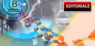 Pioggia da Nord a Sud, maltempo in Italia: colpa del ciclone