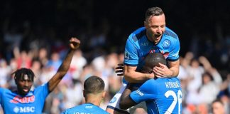 Napoli-Sassuolo 6-1, show azzurro