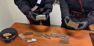 Arriva l’hashish targato Covid, un arresto a Roma