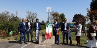 Ostiglia, riapre parco San Romano dopo il restyling curato da Donaldson