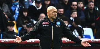 Napoli, Spalletti: “Scudetto difficile, non dipende da noi”
