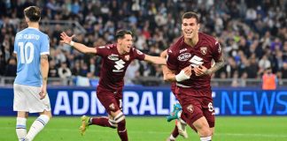 Lazio-Torino 1-1, gol di Pellegri e Immobile