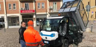 Bozzolo è più green: nuovo camioncino elettrico in dotazione ai servizi tecnici del Comune
