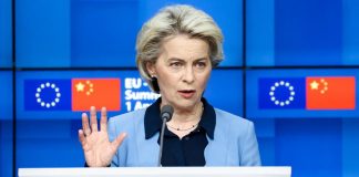Ucraina, von der Leyen: “Cina non interferisca con le sanzioni a Russia”