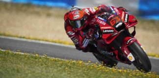 Doppietta Ducati a Le Mans, pole Bagnaia davanti a Miller