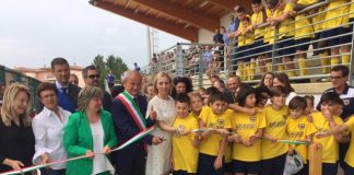 Pomeriggio di festa a San Benedetto Po per l’inaugurazione del nuovo Centro sportivo Pomeriggio di festa a San Benedetto Po per l'inaugurazione del nuovo Centro sportivo