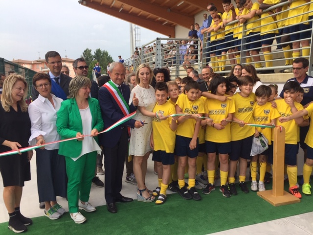 Pomeriggio di festa a San Benedetto Po per l'inaugurazione del nuovo Centro sportivo