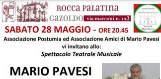 “Una vita in viaggio”, domani spettacolo alla Rocca Palatina di Gazoldo