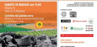 Giardini di cultura, sabato “Cartoline dal pianeta terra”. Ricamo su carta con Martina Buiat