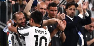 Juventus-Lazio 2-2, Chiellini e Dybala dicono addio ai bianconeri