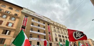Casapound, sit in a Roma nonostante divieto