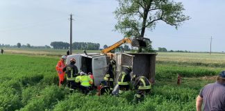 Goito, fuori strada con l’auto: trauma cranico per un 66enne di Marcaria