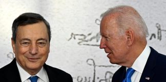 Draghi a Washington, alle 20 l’incontro con Biden
