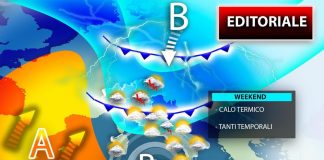 Freddo autunnale e rischio temporali, poi torna il caldo record