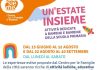 “Un’estate Insieme”, tante iniziative gratuite al Centro per le Famiglie
