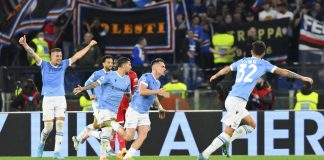 Lazio-Samp 2-0, gol di Patric e ‘perla’ di Luis Alberto