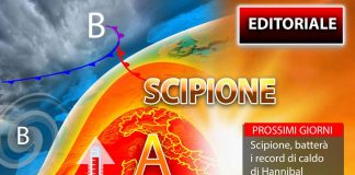 Arriva l’anticiclone Scipione, caldo record sull’Italia
