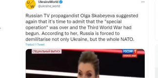 Russia, conduttrice tv di Stato: “Iniziata terza guerra mondiale” – Video