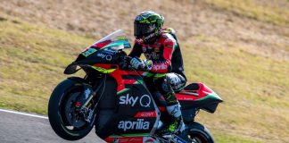 Duetto Aprilia nelle seconde libere del Gp di Catalunya