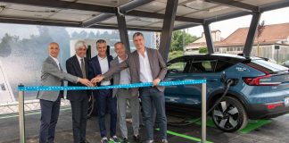 Arriva anche a Frosinone la rete ultrafast di ricarica di volvo