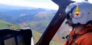 Elicottero disperso, Areonautica “Trovato tutto quanto bruciato”