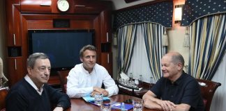 Draghi, Macron e Scholz da Zelensky per ribadire impegno europe