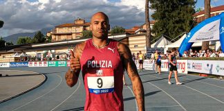 Jacobs campione italiano dei 100 metri in 10″12