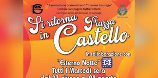 Musica e gastronomia in piazza Castello a Gonzaga nei weekend. Domani il primo appuntamento
