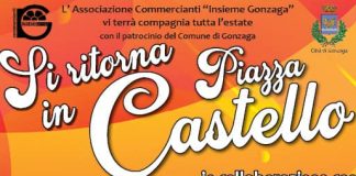 Musica e gastronomia nei sabati d’estate in piazza Castello a Gonzaga