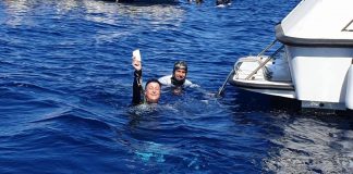 Doppio record mondiale di apnea per disabili di Ileana Colanero e Fabrizio Pagani